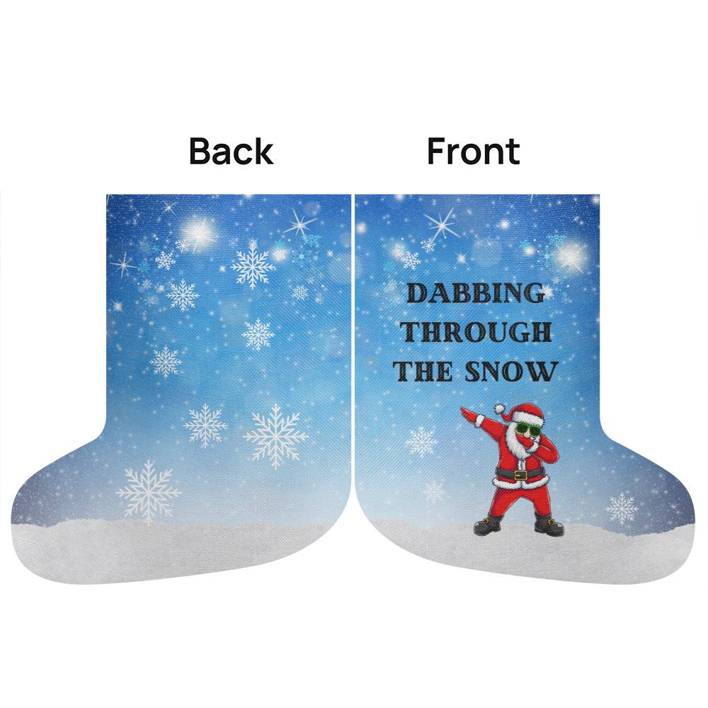 Dashing Through The Snow - Giant Holiday Stocking