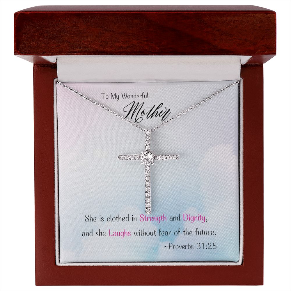 She Is Clothed In Strength - Gift For Mother