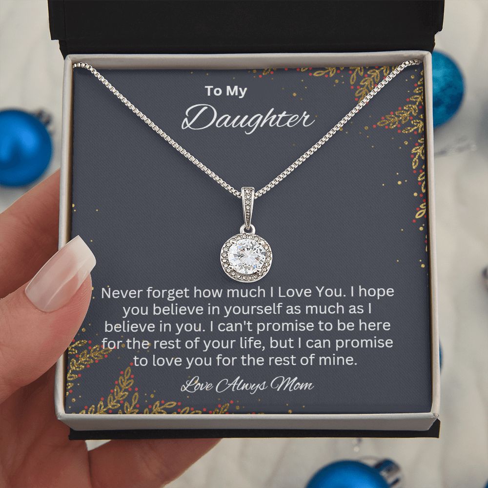 Never Forget How Much I Love You - Gift For Daughter