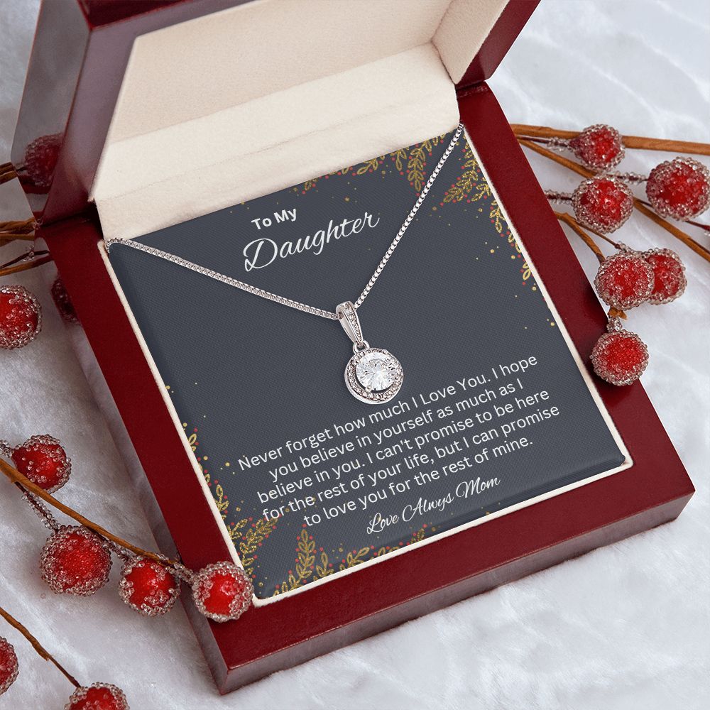 Never Forget How Much I Love You - Gift For Daughter