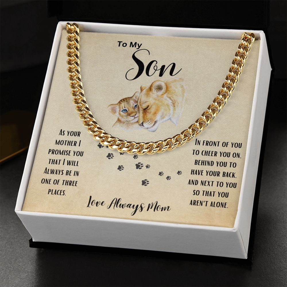 As Your Mother I Promise - Gift For Son