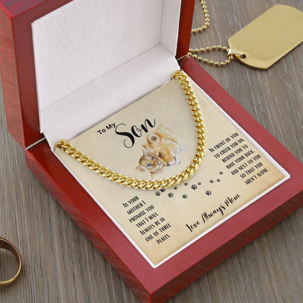 As Your Mother I Promise - Gift For Son