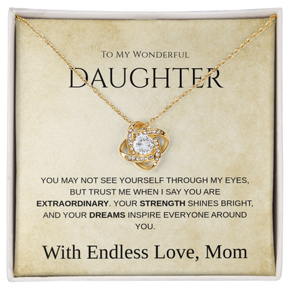 To My Wonderful Daughter - Gift For Daughter