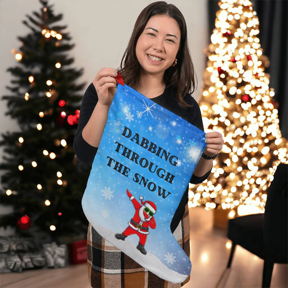 Dashing Through The Snow - Giant Holiday Stocking