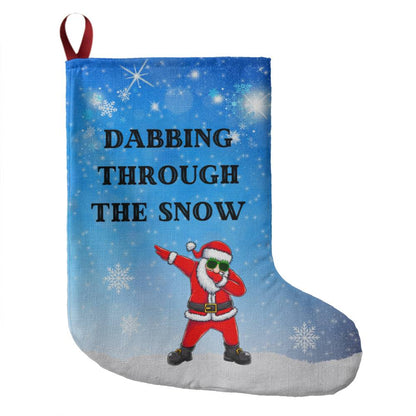 Dashing Through The Snow - Giant Holiday Stocking