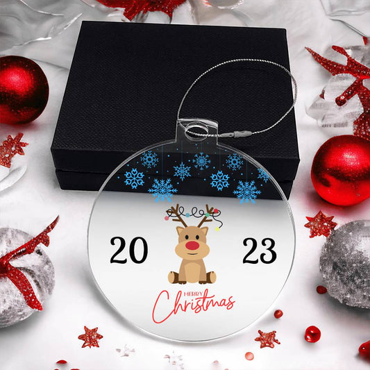 Merry Christmas 2023 - Acrylic Ornament