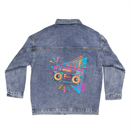 Boom Box Retro - Women's Denim Jacket