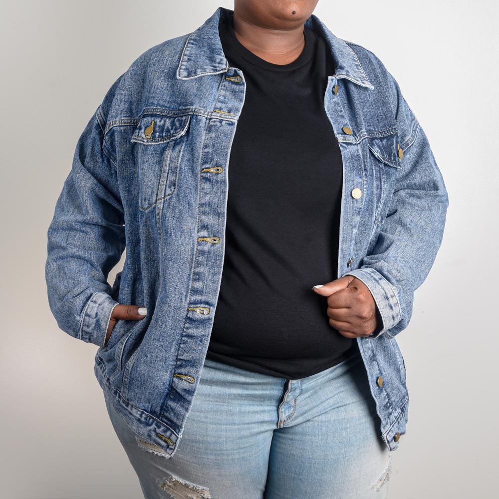 Boom Box Retro - Women's Denim Jacket