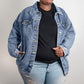 Capricorn Zodiac - Women's Denim Jacket