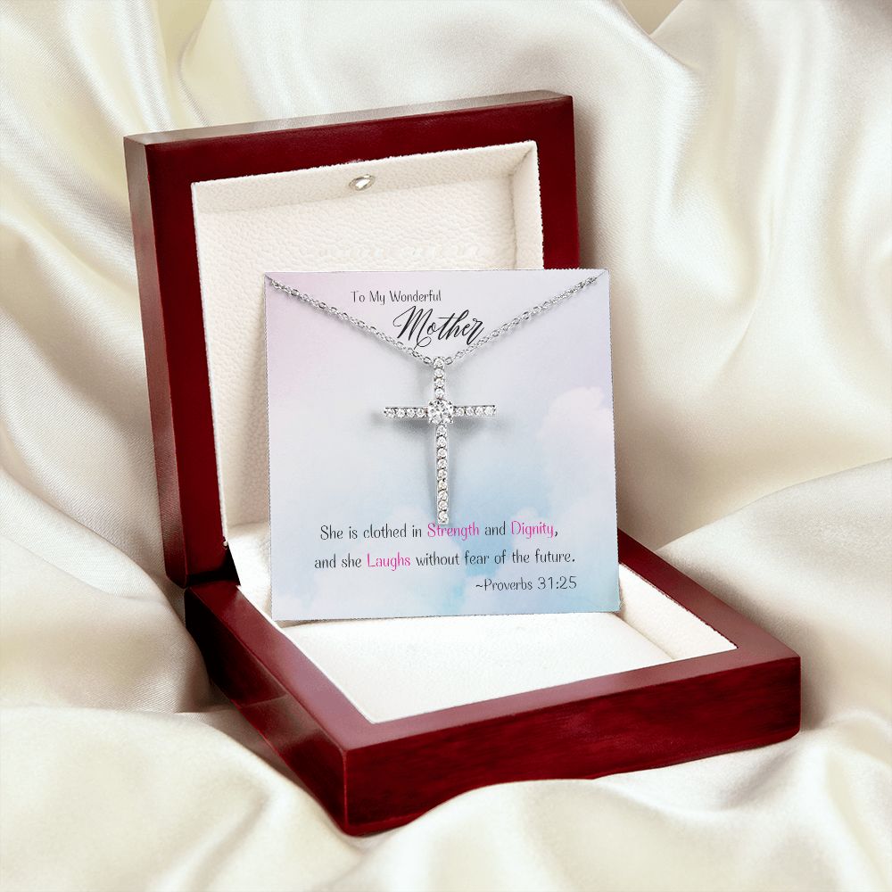 She Is Clothed In Strength - Gift For Mother