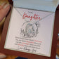 Never Forget How Much I Love You - Gift For Daughter