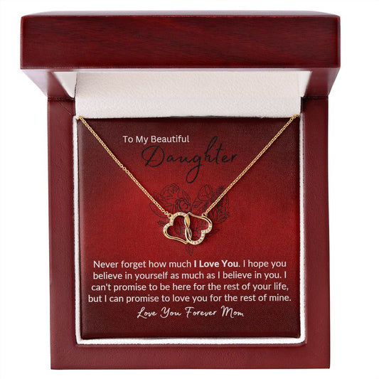 Never Forget How Much I Love You - Gift for Daughter