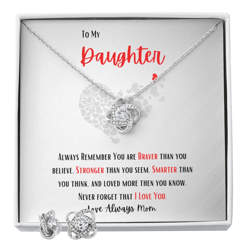 Never Forget That I Love You - Gift For Daughter