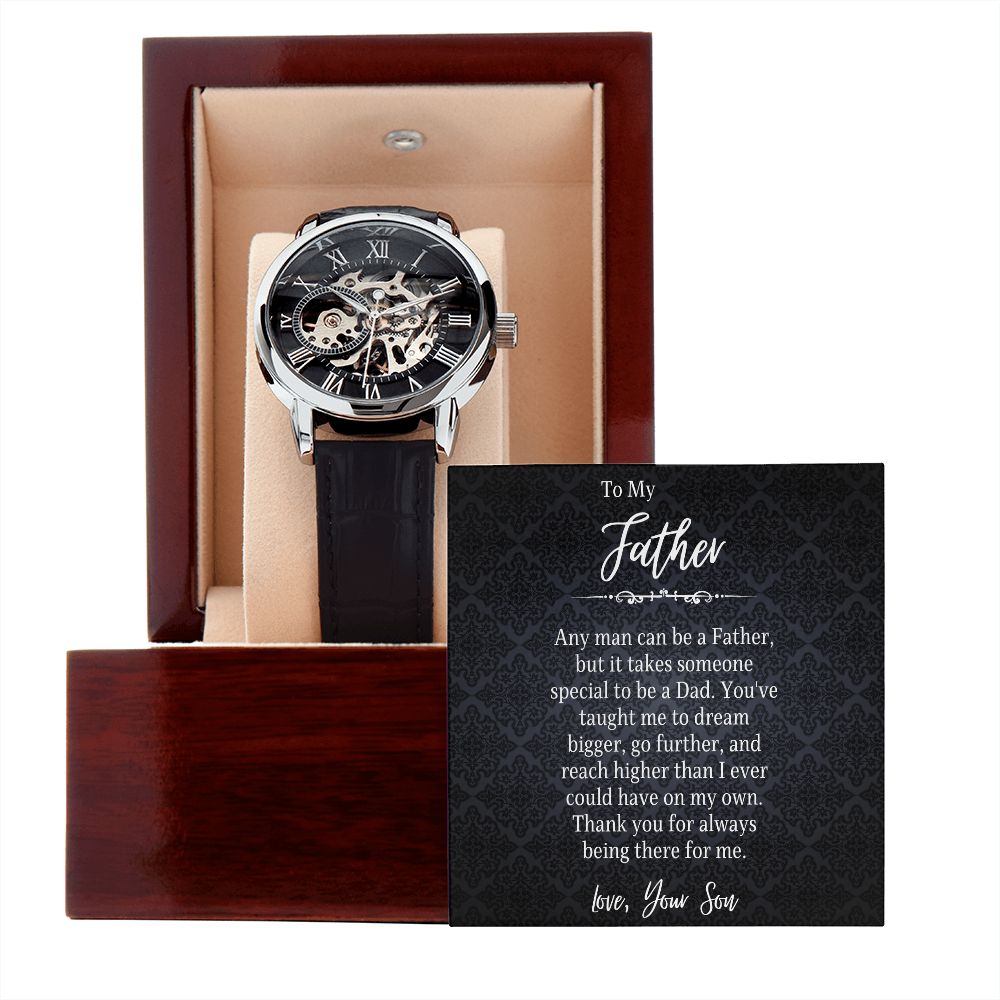 Thank You For Always Being There For Me - Gift For Father