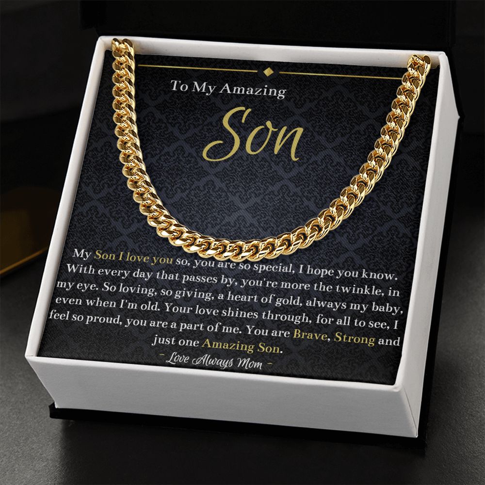 You Are Brave, Strong And Amazing Son - Gift For Son