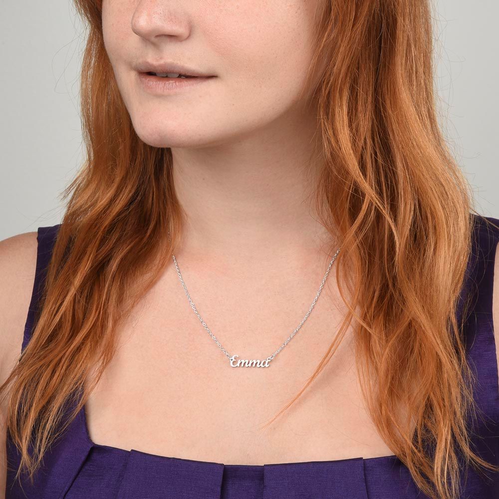 Beautiful Personalized Necklace - Gift For Daughter