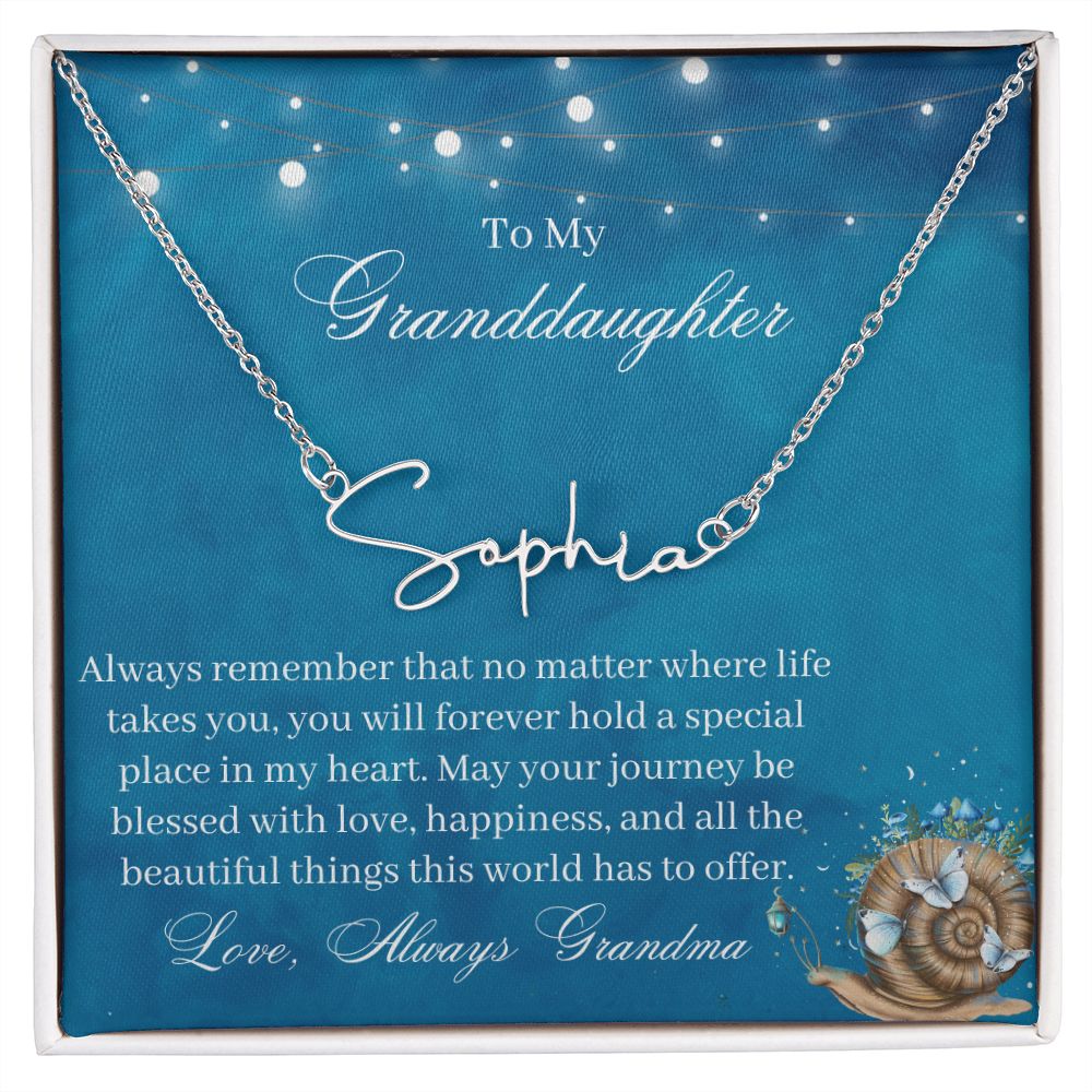 You Will Forever Hold A Special Place In My Heart - Gift For Granddaughter