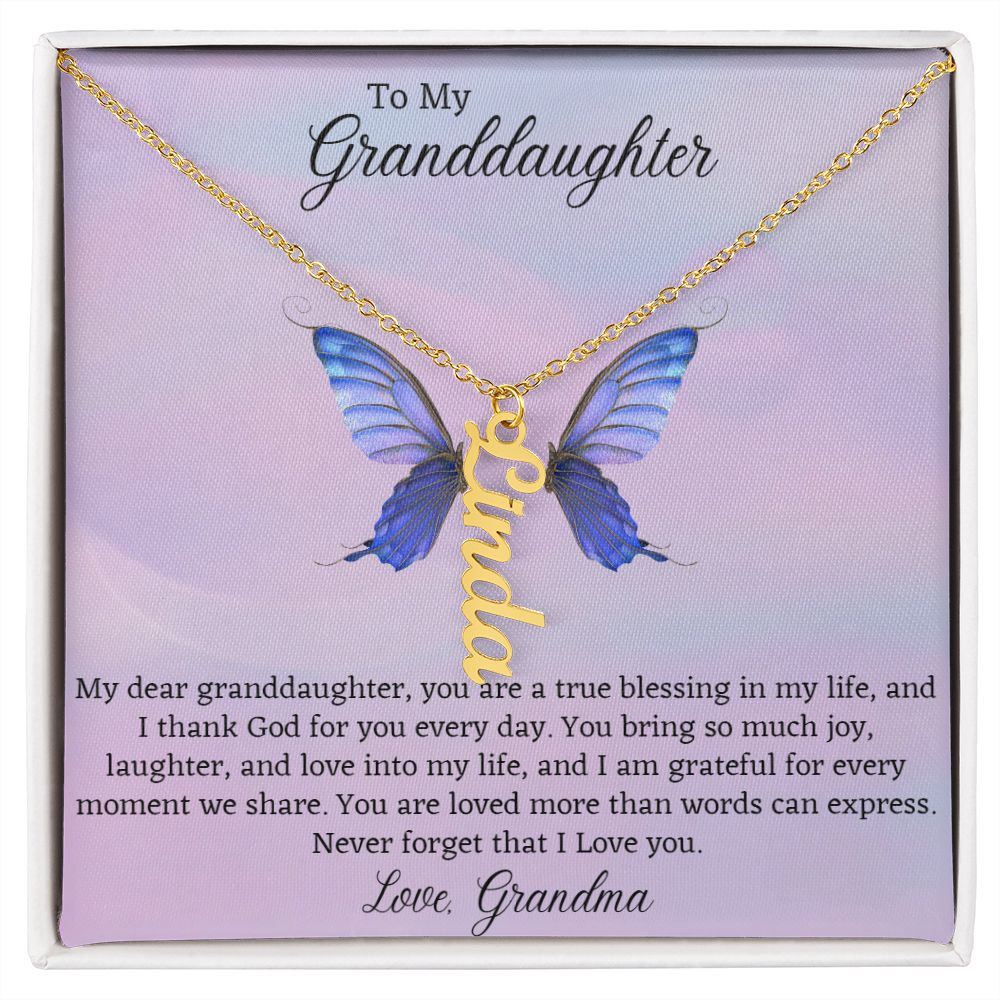 You Are A True Blessing In My Life - Gift For Granddaughter