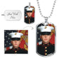 Custom Engraving Luxury Dog Tag - Gift For Father